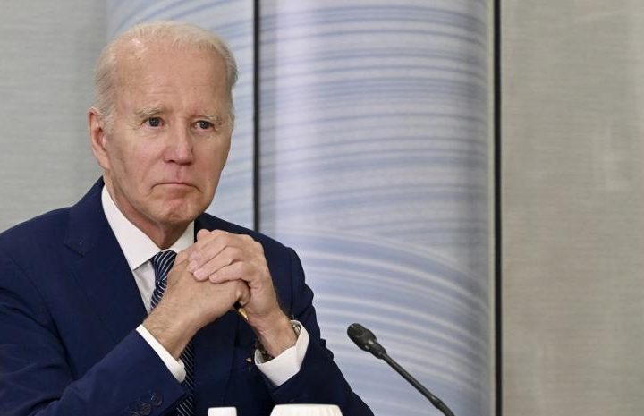 ¡OH! “Por favor, cállate”, Biden a periodista en una reunión con Albanese