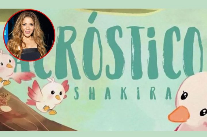 Shakira lanza «Acróstico», una canción dedicada a sus hijos