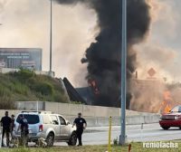 Paso elevado en Filadelfia se derrumba tras explosión de camión cisterna