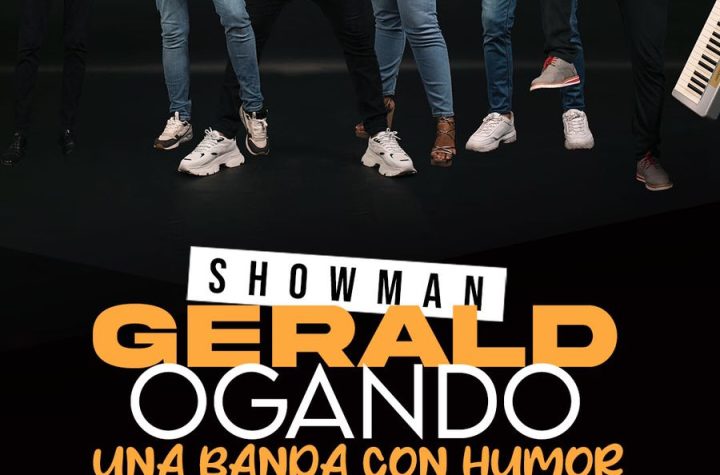 Gerald Ogando trae su primer show de humor con música y banda en vivo en Chao  