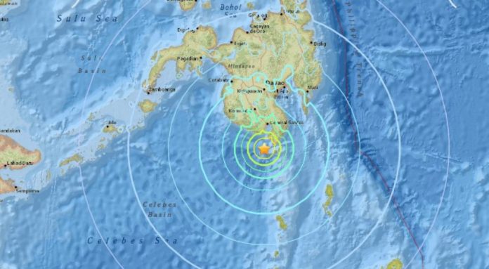 Un terremoto de magnitud 5,5 sacude las aguas del norte de Filipinas