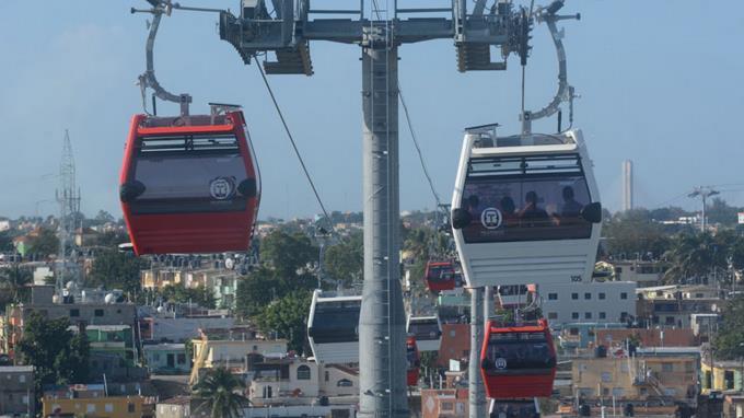 Usuarios pagarán 35 pesos por servicio del teleférico de Los Alcarrizos y autobuses