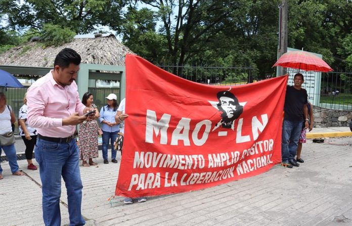 Protestan en la frontera sur de México por joven asesinado por el Ejército