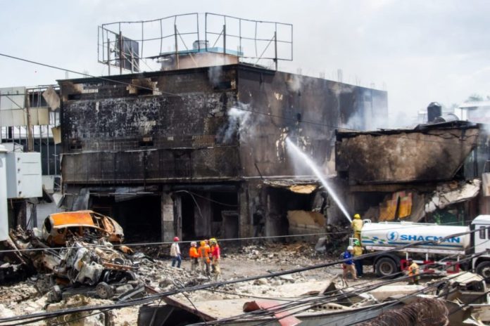 ¿Cuántos son los negocios destruidos y afectados por la explosión en San Cristóbal?