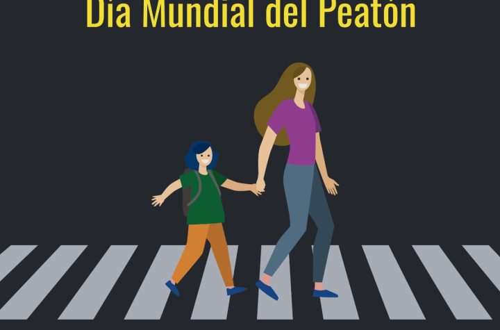 El Día Mundial del Peatón es conmemorado el 17 de agosto.