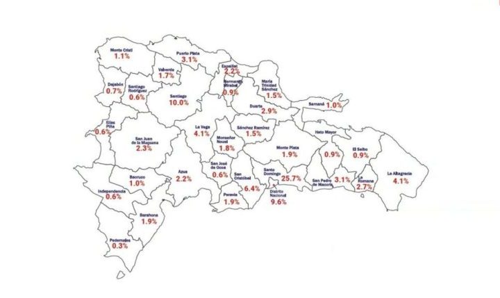 X Censo Nacional: Estas son las provincias más pobladas de RD