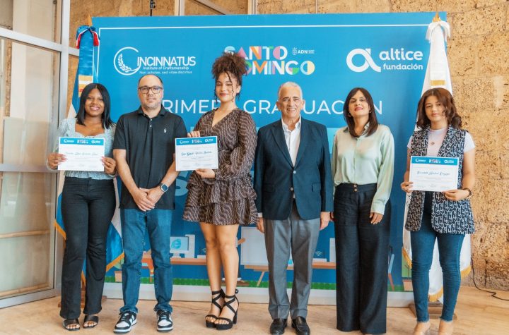 La Alcaldía del DN, Cincinnatus Institute y Altice celebran graduación de 43 jóvenes del programa “Futuro de Esperanza”