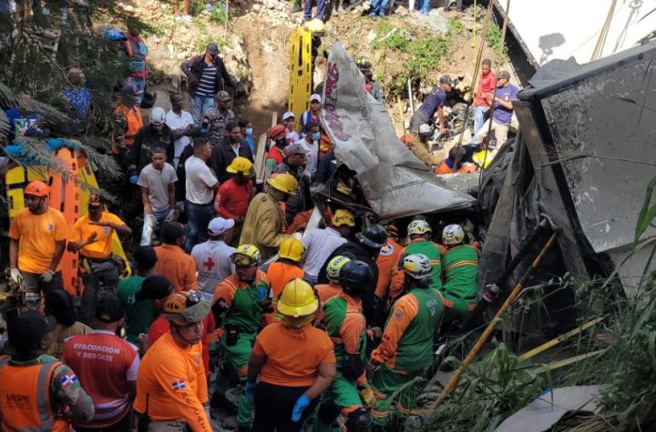 Aumentan a 11 las víctimas mortales de accidente en Quita Sueño, Haina