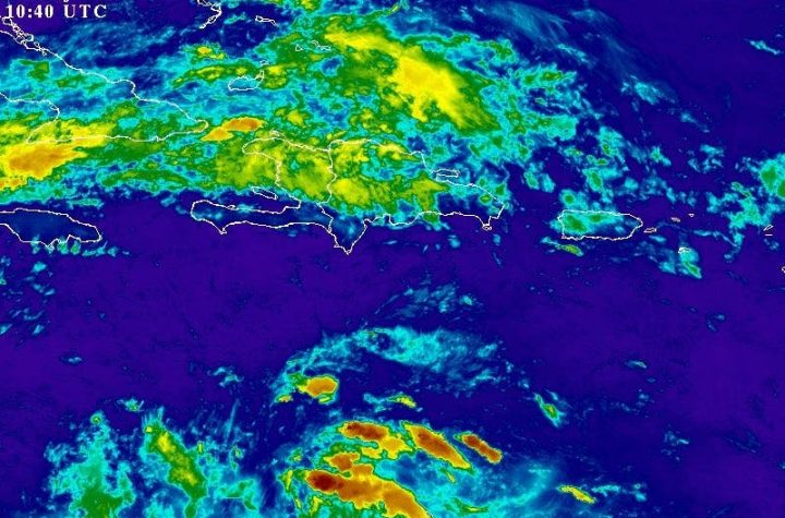 Onda tropical provocará aguaceros y ráfagas de viento en gran parte del país