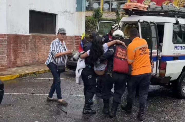 ¡No más esclavitud! Venezolanos son agredidos durante manifestación pacífica