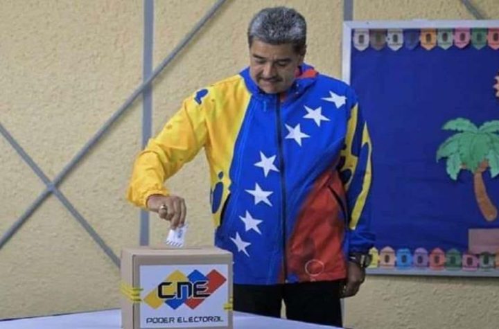 El CNE anuncia que Maduro gana las elecciones presidenciales de Venezuela con un 51.20 %